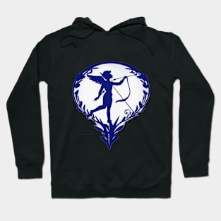 Mystical Archer Fairy Silhouette Tee Design No. 688 Hoodie